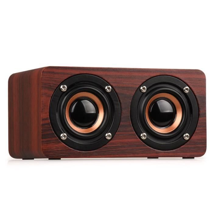 Haut-parleur Bluetooth, câble haut-parleur Bluetooth W5 Haut-parleur Bluetooth haut-parleurs portables