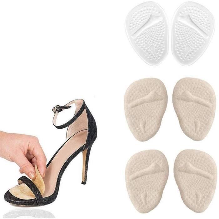 Coussinets plantaires et pour talons TOMYEER Lot de 3 Paires de Coussinets en Gel pour Le métatarse 833132