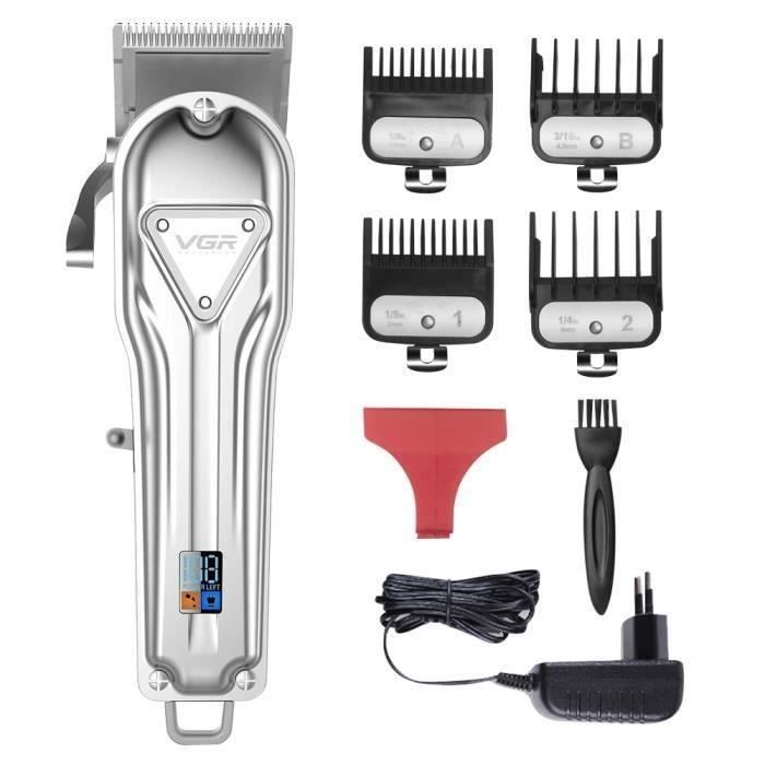 Tondeuse à Cheveux pour Hommes Professionnel Coupe réglable Coupe de Cheveux sans Fil