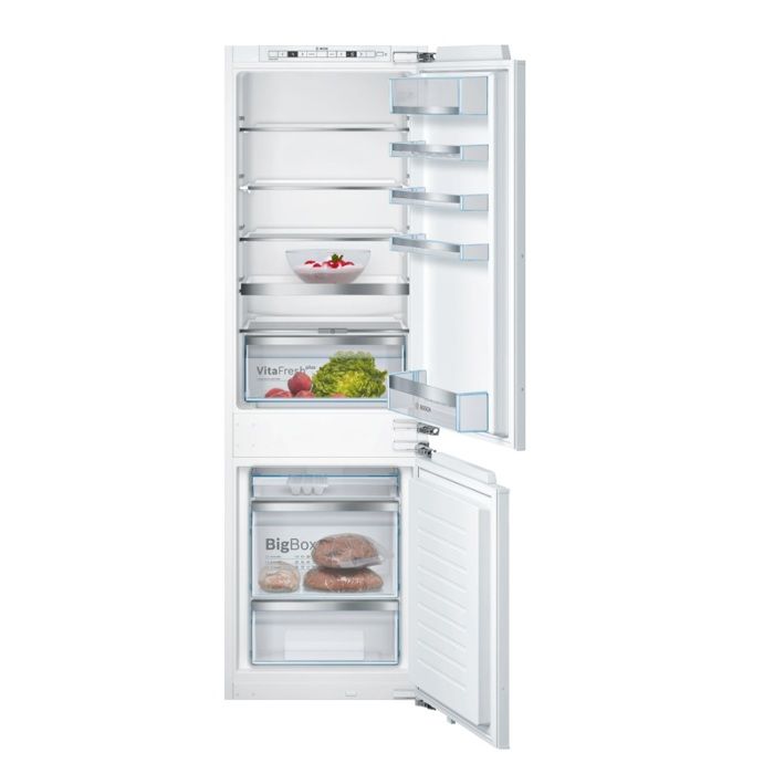 bosch - réfrigérateur combiné intégrable à pantographe 265l a++ - kis86afe0