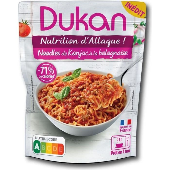 DUKAN Noodles de konajc à la bolognaise - 280 g
