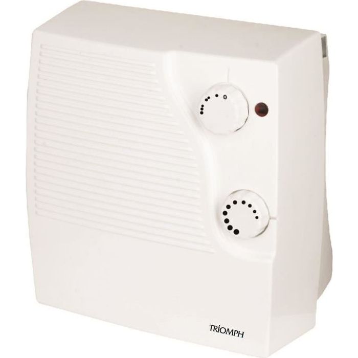 TRIOMPH Radiateur soufflant salle de bains 2000W