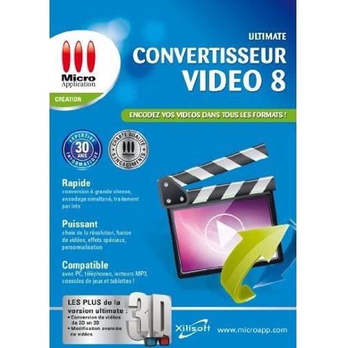 CONVERTISEUR VIDEO 8 ULTIMATE