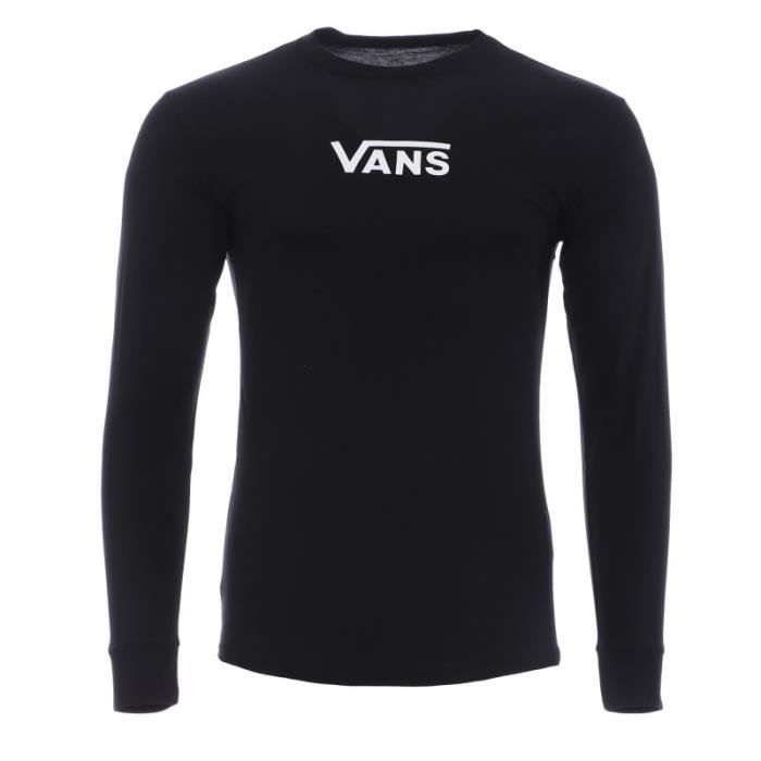 Tee Shirt Noir Homme VANS JD ARCH L/S