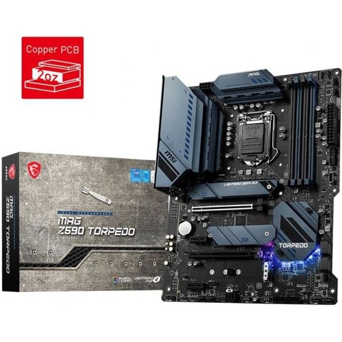 MSI Carte mère MAG Z590 Torpedo