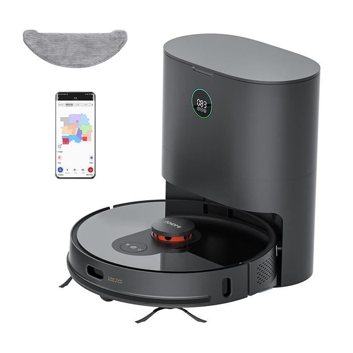 Aspirateur Robot - Roidmi EVE PLUS - LDS Navigation Laser - 