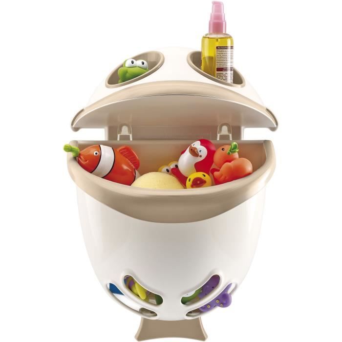 THERMOBABY Bubble fish Conserve lait maternel - Blanc muguet / Marron glacé