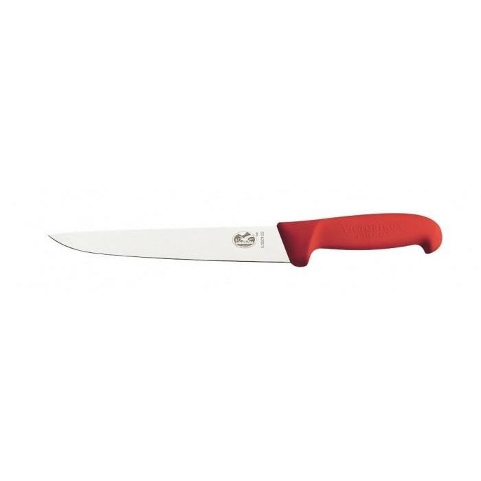 Couteau a saigner/découper rouge inox Victorinox