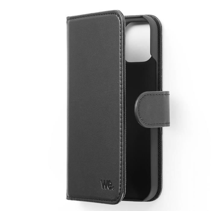 WE Etui de Protection pour iPhone 12 mini - Housse Fine en Cuir avec Technologie Absorption des Chocs & Finition Premium [Shock Abs