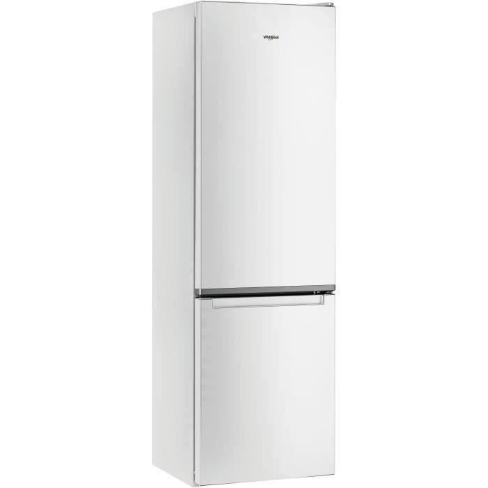 WHIRLPOOL - W7911IW - Réfrigérateur Combiné - 368 L (264 L+104 L)- Total NoFrost - L59,6cm x H201cm - Blanc