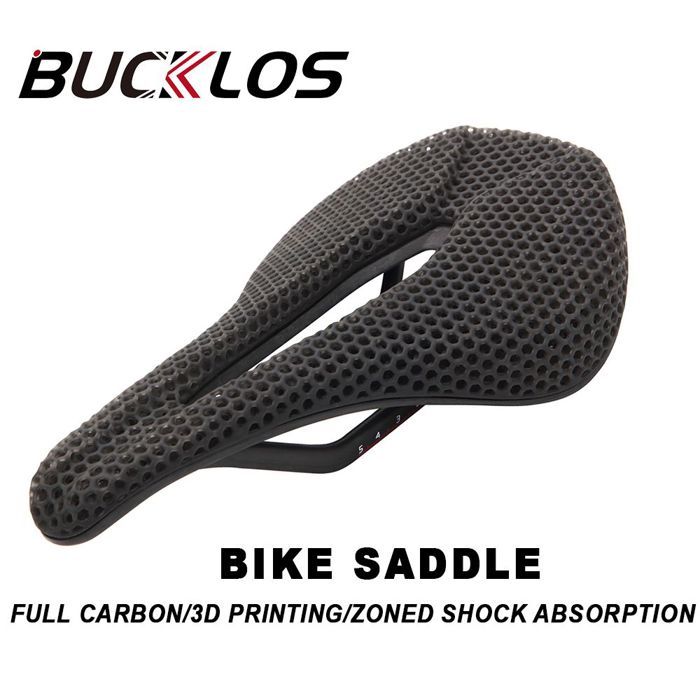 Aramox Selle Vélo Imprimée 3D – Creuse, Ergonomique, Absorbante, 140x250 Mm, 160g – Route Et VTT