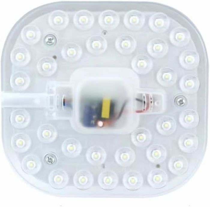 MEKOTRIN 15W Remplacement de Lumière LED du Ventilateur de Plafond, 5,3in Module Circulaire de MEKOTRIN 15W Remplacement de Lumière LED du Ventilateur de Plafond, 5,3in Module Circulaire de