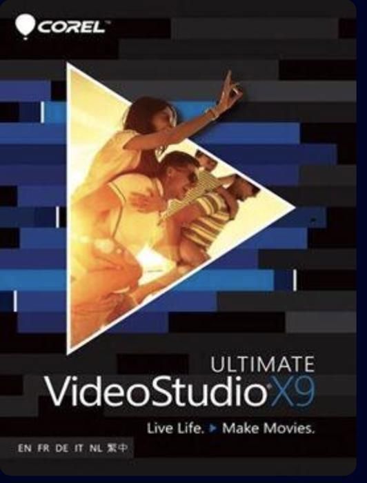 Logiciel de montage vidéo – Corel – VideoStudio Ultimate X9 – Licence perpétuelle – Support 4K – Effets variés