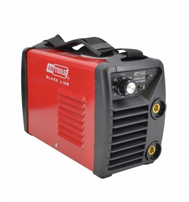 Poste à souder - AWTools - AW50502BL - Inverter - 200A - Electrode enrobée - Rouge