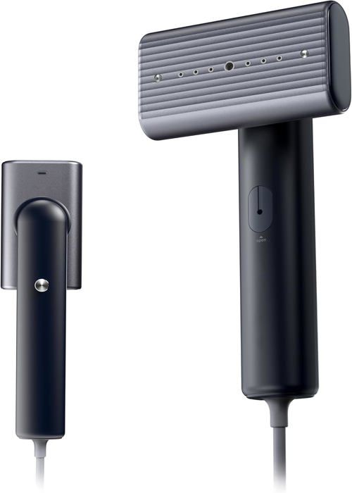 Défroisseur Vapeur 2-en-1 Portable Et Fer à Repasser - 1000W, Chauffage 10s, Semelle Céramique, Manche Pliable - Pour Vêtements, Maison, Voyage