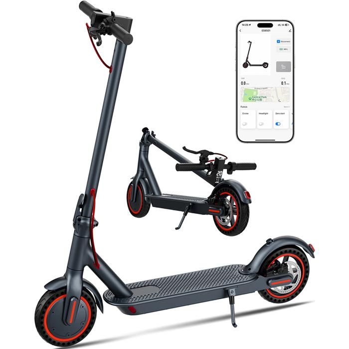 Trottinette électrique iScooter Trottinette Electrique i9 350W 30km/h - 7,5Ah - Pneus Gonflables