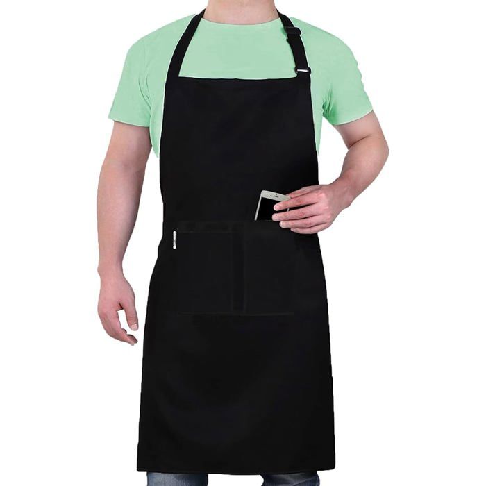 NLUS Lot De 2 Tabliers De Cuisine Pour Femme Avec Poches Imperméables