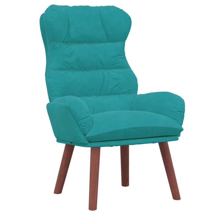 NEUF 2026 CHIC Chaise simple SWEETY Fauteuil de salon 1 PLACE Turquoise 69x74x93 cm Velours FF4840
