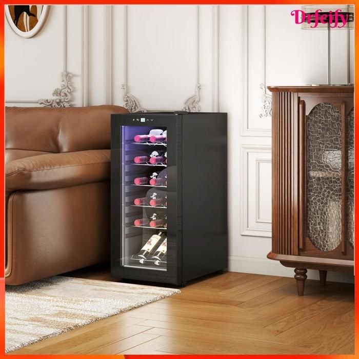 Cave à vin - AKOZON - 11645 - 18 bouteilles - 50 L - 5-18°C