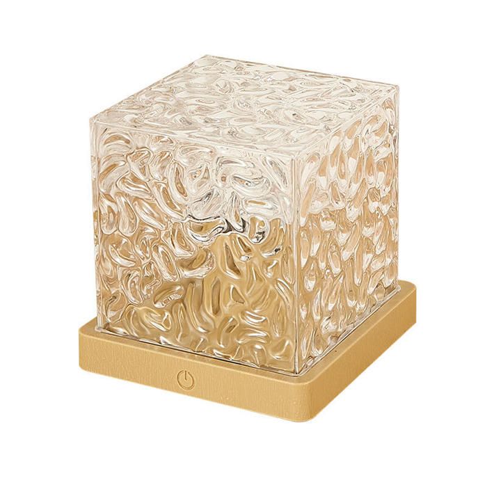 Cube lumineux Aurora Starlight - Lumière à vagues 16 couleurs avec télécommande lampe dambiance rechargeable