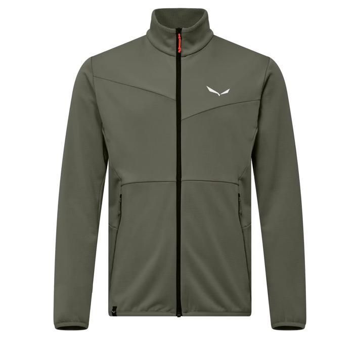 Veste de randonnée zippée Salewa Puez Cammino - faded green Veste de randonnée zippée Salewa Puez Cammino - faded green