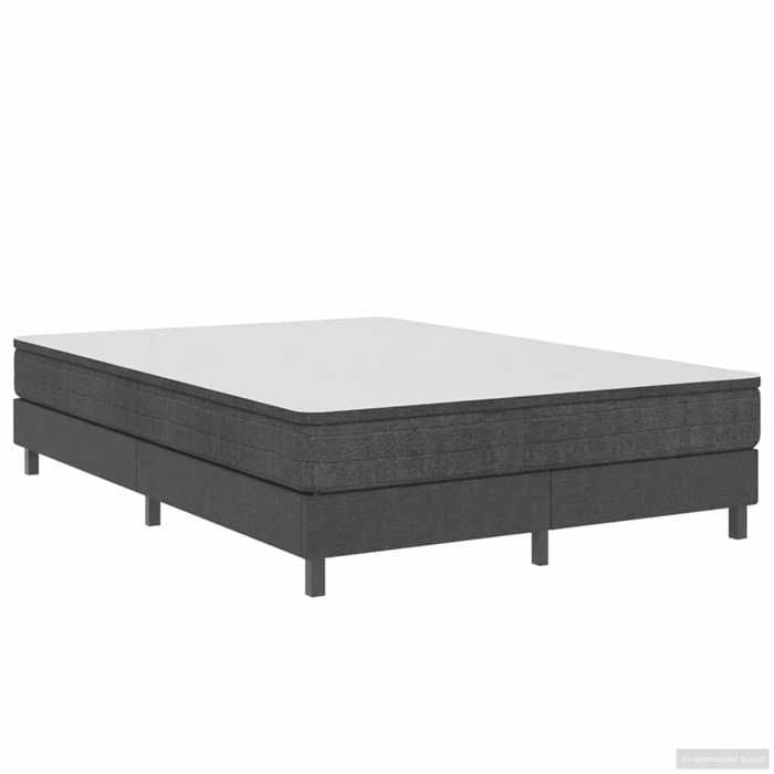 Luxe&Mode Sommier à lattes de lit Gris Tissu 140x200 cm 2 ans garantie LV4460