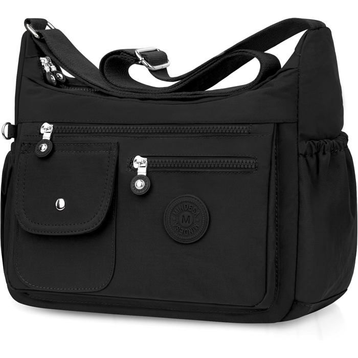 Sac Bandoulière Femme Nylon Sacs A Main Femmes Grand Impermeable Sacoche Multipoches ir Sacoches Messenger Avec Bandoulière Ré