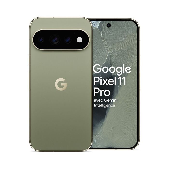 Smartphone Google Pixel 11 Pro 6.3 OLED 5G Double SIM 256 Go Olive