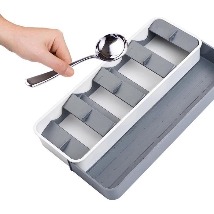 Boîte à Couverts Plastique CABLEPELADO - Étui Portable Organisateur 3 Couverts Voyage Pique-Nique