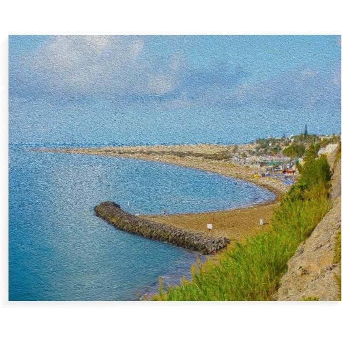 Kit Peinture Par Numéros MEIYUDA Université De Londres | Toile 40x30cm Avec Cadre | Peinture Acrylique Et Pinceaux | Loisir Créatif Adulte