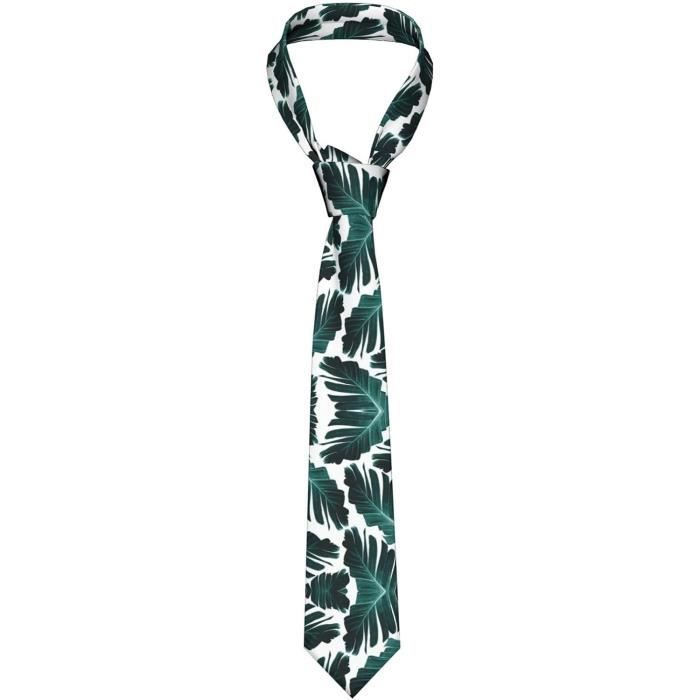 Cravate De Noël Pour Homme Avec Pingouins - Cravate Fine Élégante Pour Fêtes, Mariage, Bureau