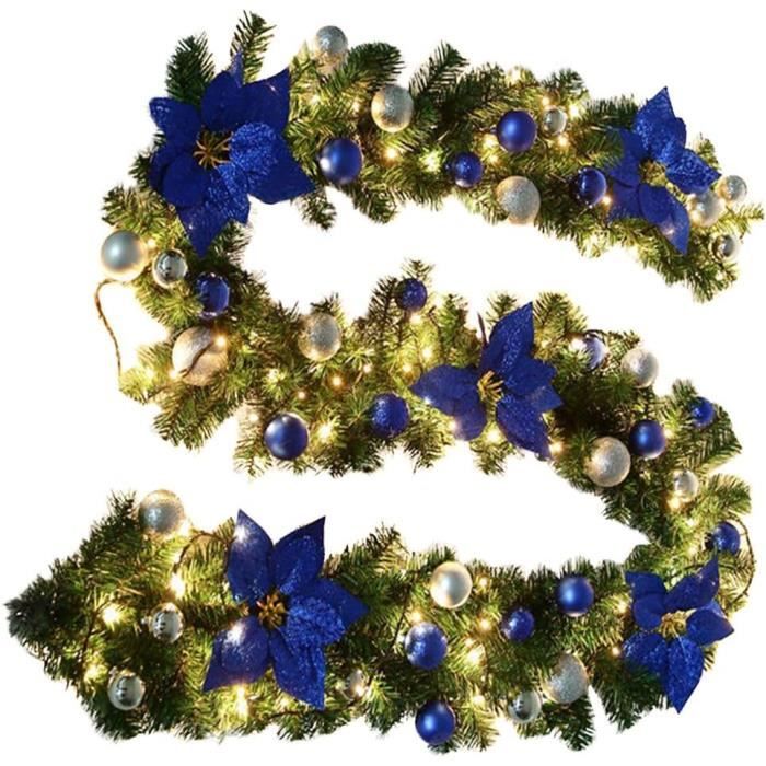 Guirlande De Noël À Led Pour Sapin Artificiel Premium 270 Cm Avec