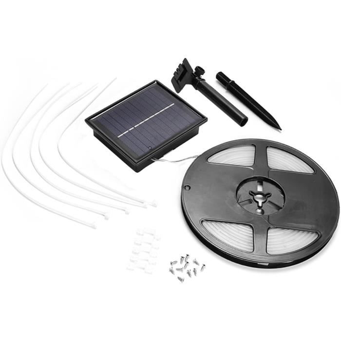 BALISE SOLAIRE,Blinking Mode N--Arrosoir à énergie Solaire Avec Lumière LED, Imperméable