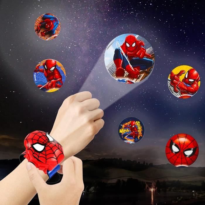 Super-héros Montre-bracelet Dessin animé Spider-man Montre Enfants Enfants  Cadeau
