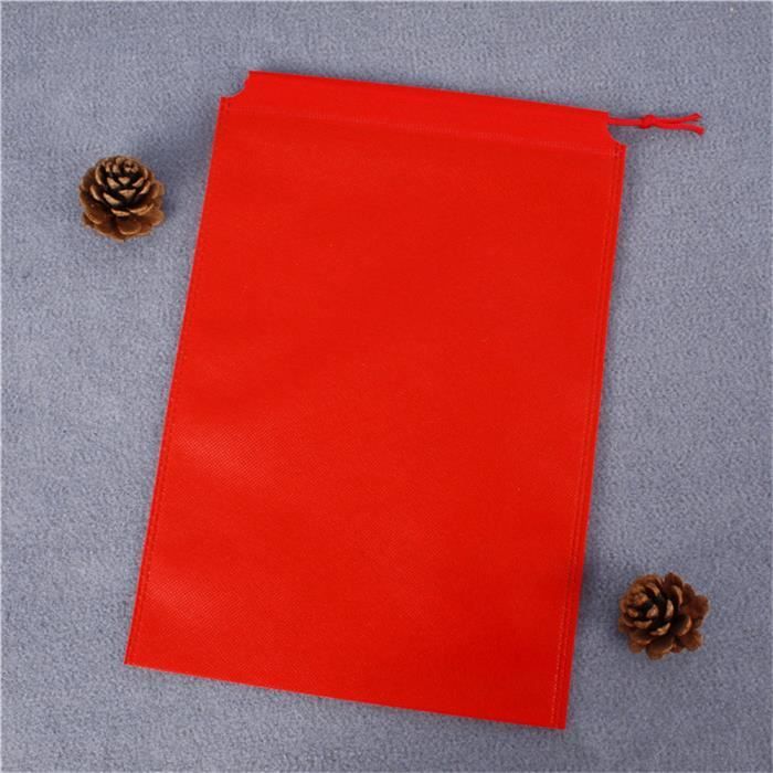 Hapivida Lot De 3 Sacs à Chaussures De Voyage En Tissu Non Tissé Avec Cordon De Serrage, Gain De Place Avec Fente Transparente Pour Chaussures, Bottes, Talons Hauts(30 X 43 Cm