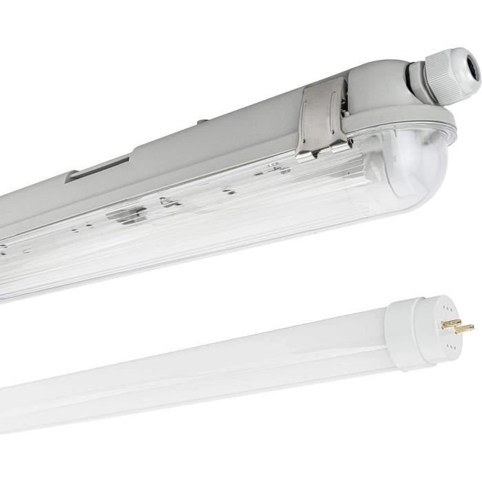 Tube LED 30-150cm - Pour Salle De Bain, Atelier, Garage - Puissance 10W à 40W