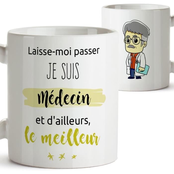 Mug blanc - Je suis médecin - Super-pouvoir