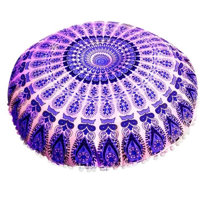 Amour Coussin Boheme Indien Mandala Oreillers Sol Ronde Oreillers Housse Enorme C Multicolore 3119 Achat Vente Coussin Cdiscount