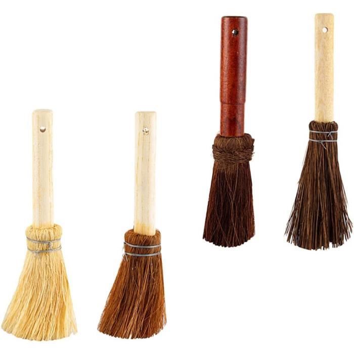 Brosse Et Grattoir Pour Barbecue - Manche Palissandre 43.2 Cm, 2 Têtes Cuivre Remplaçables, Tout Type De Gril - 9