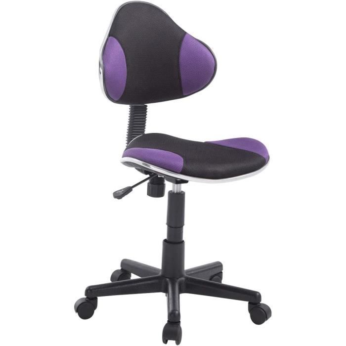 Chaise Bureau Ergonomique Clatina Série Haute - Appuie-tête Réglable, Rembourrée (Noir, Neuf)