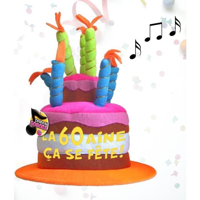 Chapeau Musical Special Anniversaire Tocadis 60 Ans Cdiscount Jeux Jouets