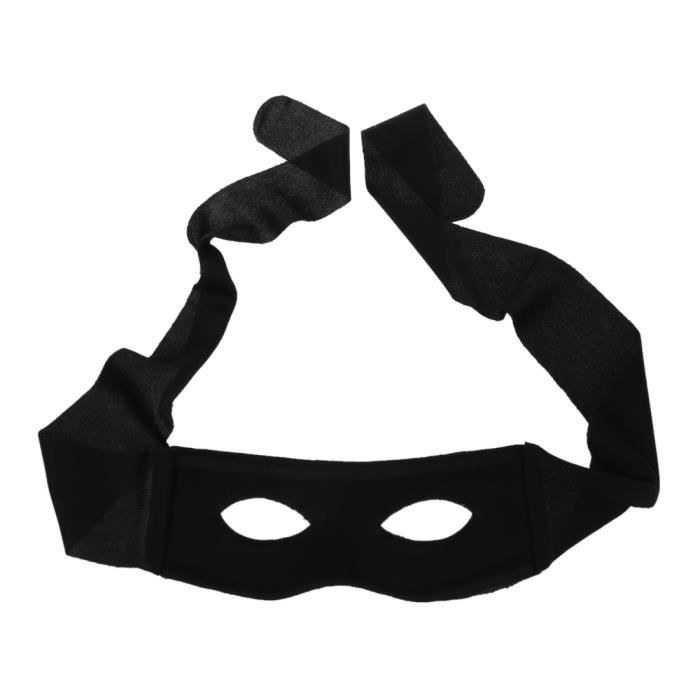 4X Noir Zorro domino Masque voleur bandit Halloween Super Héros Semaine Du Livre Masque 