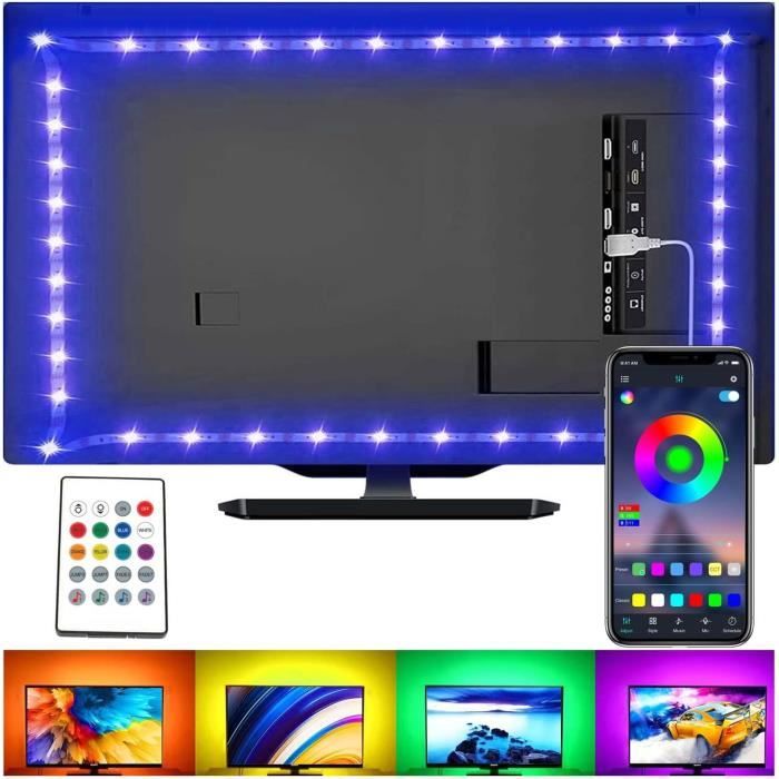 Bandes Rétroéclairage LED Pour TV ONN ONA50UB19E05 - Kit De 5 Bandes, Compatible RCA
