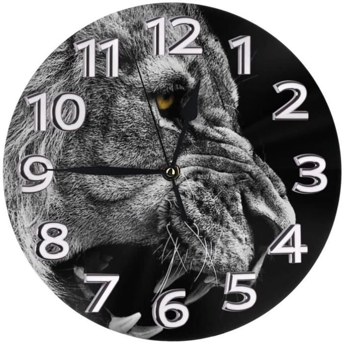 Horloge Murale Numérique Ronde 7,4 Cm – Affichage Heure/date/température/humidité – Silencieuse, Magnétique – Noir Ou Blanc - 10