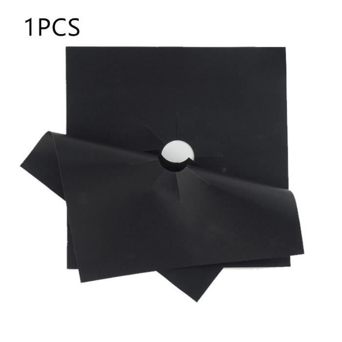 Lot De 3 Tapis De Cuisson Réutilisables En Téflon Anti-adhésif - Dimensions 33 X 36 Cm - Noir - Passe Au Lave-vaisselle