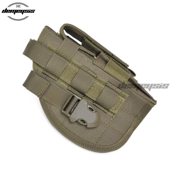 Boucle à Dégagement Rapide Jungle Leopard Pour Étui Tactique - Attache POM Plastique Durable