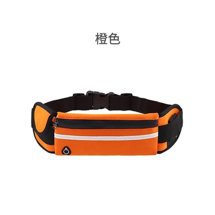 Lot De 2 Sangles De Taille Orange Avec Boucle Rapide - Pour Sac à Dos Ou Ceinture