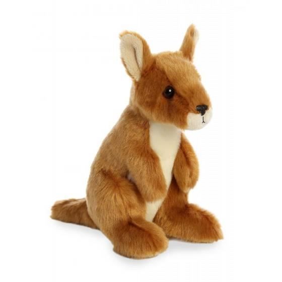 Peluche Mini Flopsie kangourou 20,5 cm - AURORA - Marron - Bébé - Mixte