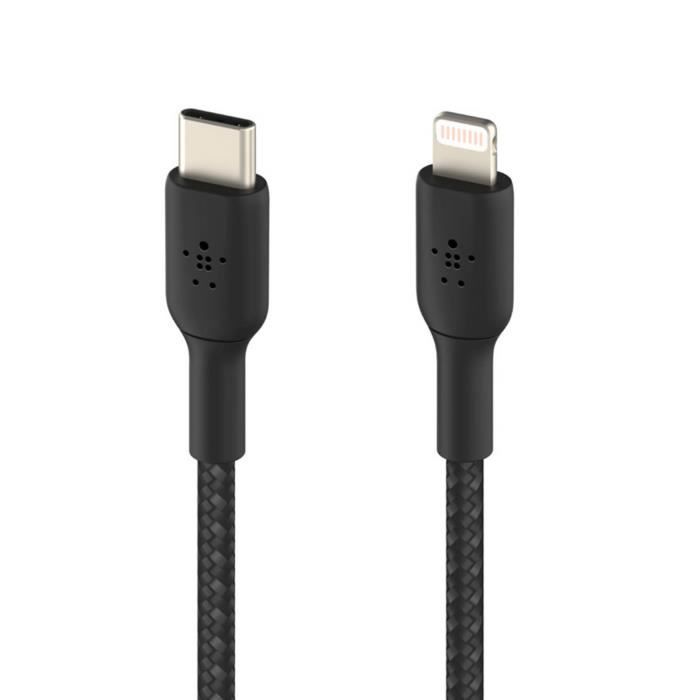 Cable iPhone Nylon Belkin 1m - vue 4