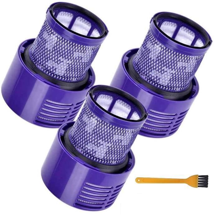 3 Paquet Filtre de remplacement pour Aspirateur Dyson V10 SV12 Cyclone  Series, Compatible avec V10 Absolute, V10 Animal, V10 Total - Cdiscount  Electroménager